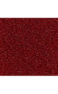 Miyuki rocailles Perlen 15/0 - Transparent red 15-141